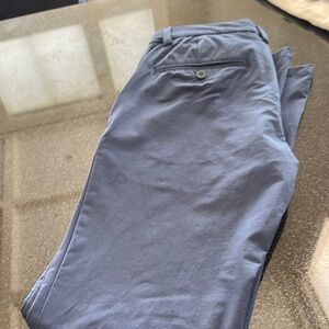 Men’s Vineyard Vines Slate Blue Chinos Flat Front Design On The Go Pant 28x32